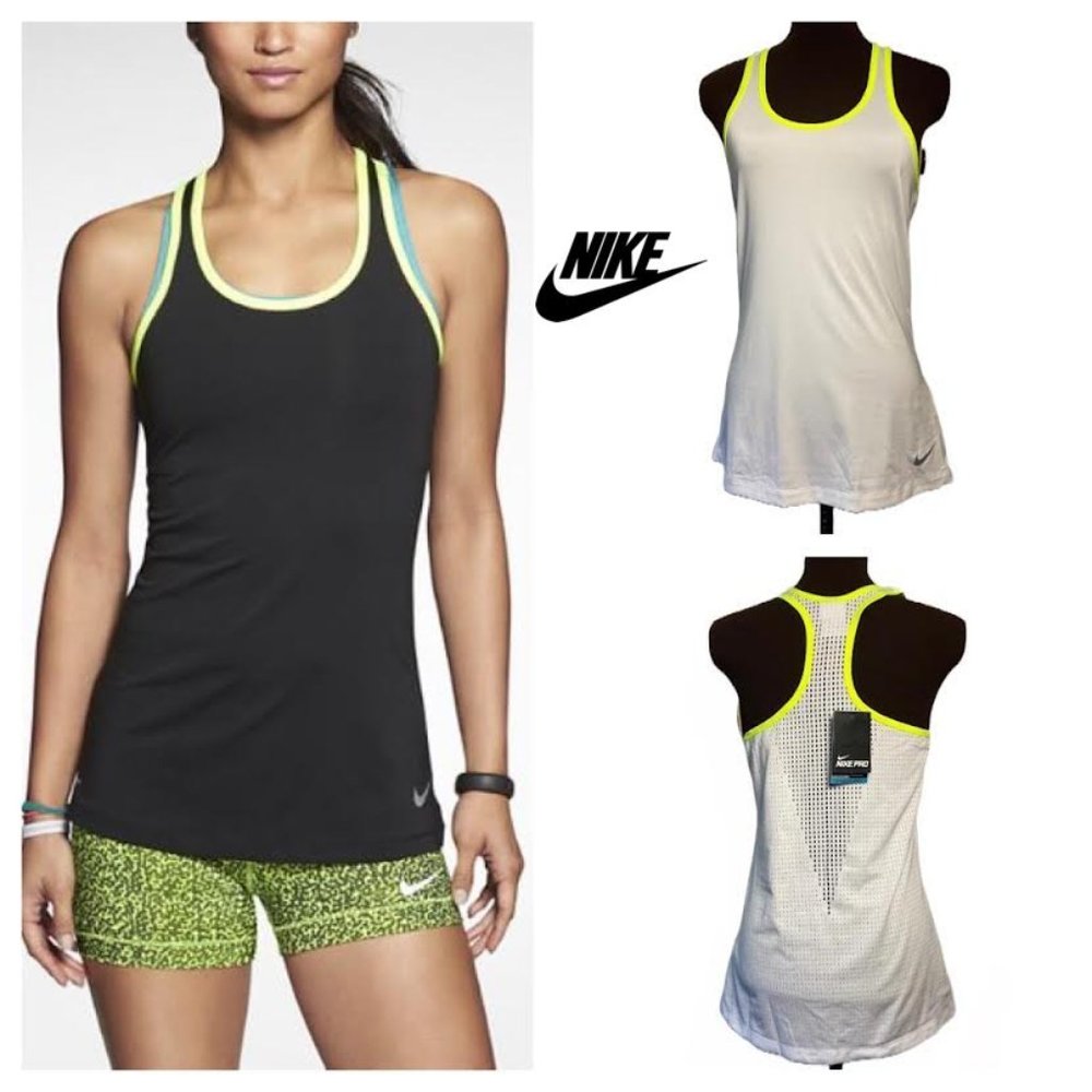 NWT NIKE PRO Women Hypercool DRI-FIT 2.0 Training Running  Racerback Tank Top